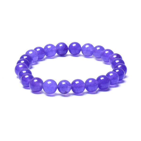 Purple Jade Bracelet