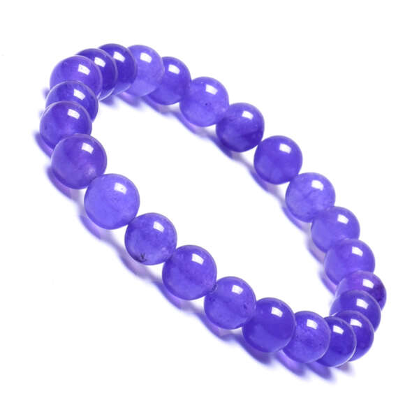 Purple Jade Bracelet - Image 2